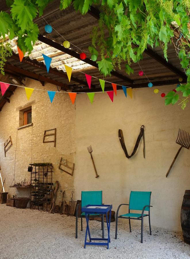Gite Rural La Maison Mauve Ventouse Esterno foto